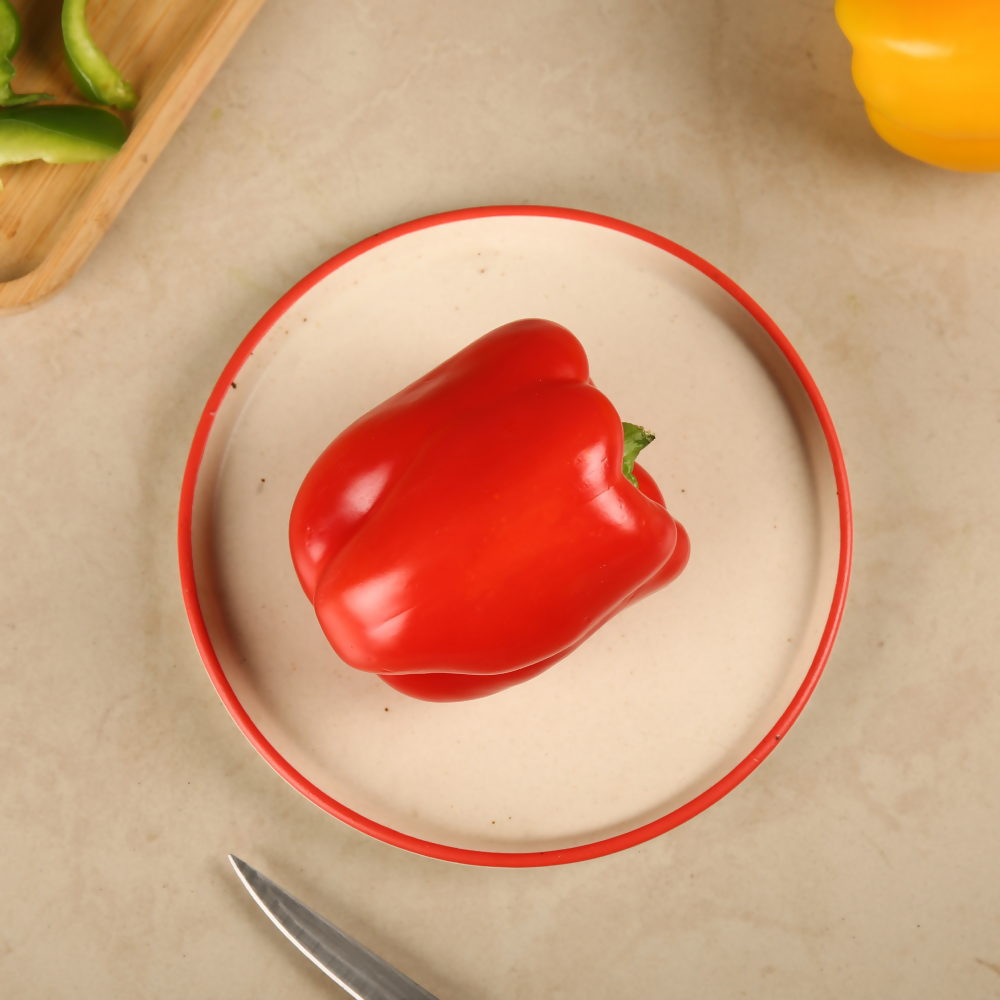 Red Bell Pepper (Lal Shimla Mirchi)